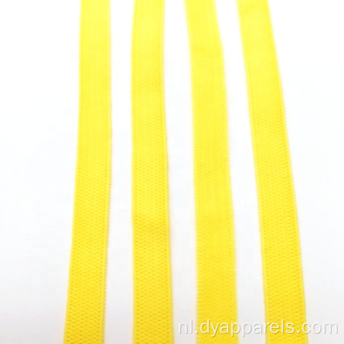 1/4 inch breed geel elastisch koord